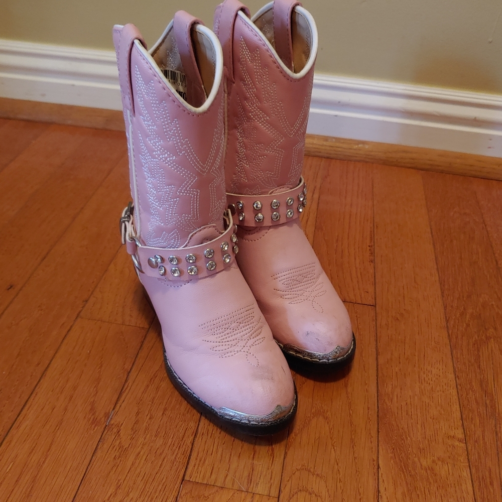 Girls Durango Rhinestone Cowgirl Boots
